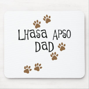 Lhasa Apso Dad Mouse Pad