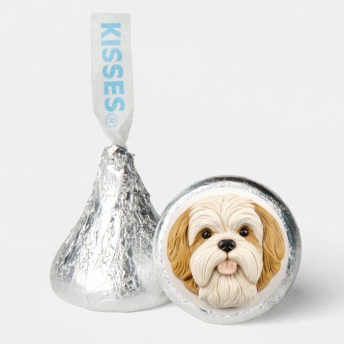 Lhasa Apso Dog 3D Inspired Hersheys Kisses