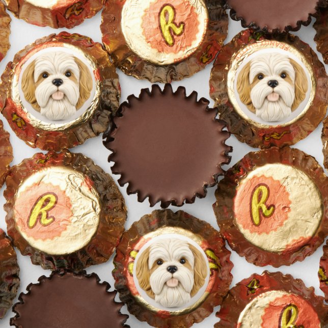 Lhasa Apso Dog 3D Inspired Reese's Peanut Butter Cups (Assorted)