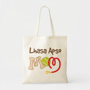 Lhasa Apso Dog Breed Mom Gift Tote Bag