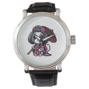 Lhasa Apso Dog Kimono Watch