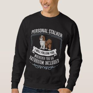 Lhasa Apso Dog Puppies Owner Sweatshirt