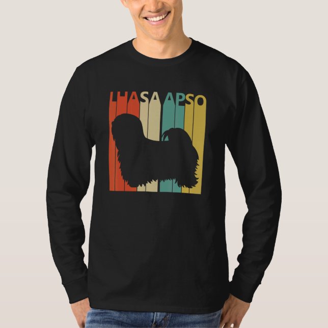 Lhasa Apso Dog T-Shirt (Front)