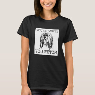 Lhasa Apso funny dog lover gift Premium T-Shirt