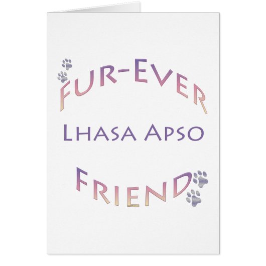 Lhasa Apso Furever (Front)