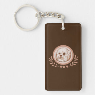 Lhasa Apso Keychain
