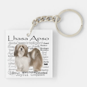 Lhasa Apso Keychain