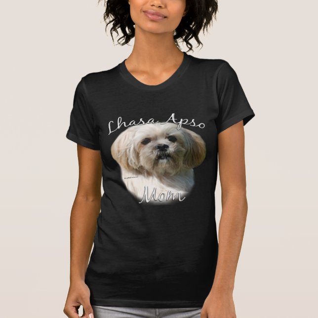Lhasa Apso Mom 2 T-Shirt (Front)