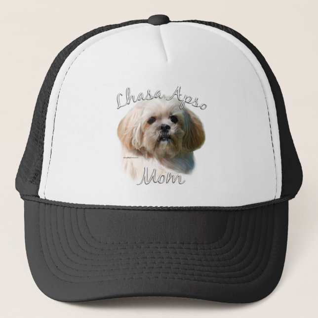 Lhasa Apso Mom 2 Trucker Hat (Front)