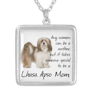 Lhasa Apso Mom Necklace