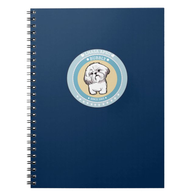 Lhasa Apso Notebook (Front)