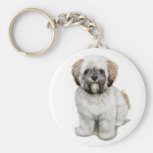 cavapoo keyring