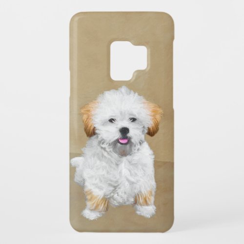 Lhasa Apso Puppy Painting _ Cute Original Dog Art Case_Mate Samsung Galaxy S9 Case