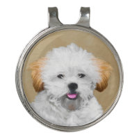 Lhasa Apso Puppy Painting - Cute Original Dog Art