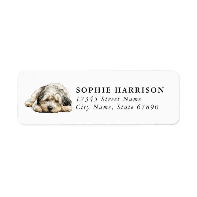 Lhasa Apso Return Address Labels (Front)