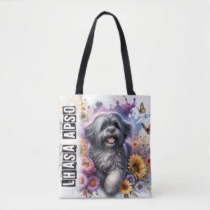 Lhasa Apso Tote Bag
