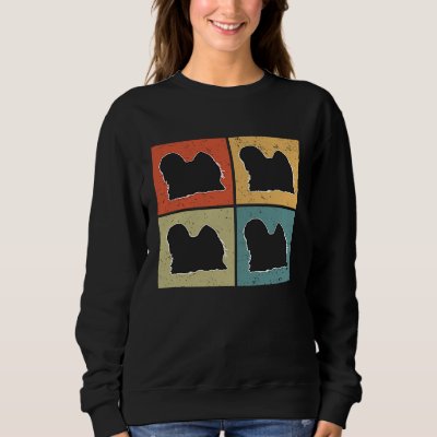 Lhasa Apso Vintage  4 Sweatshirt