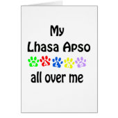 Lhasa Apso Walks Design (Front)