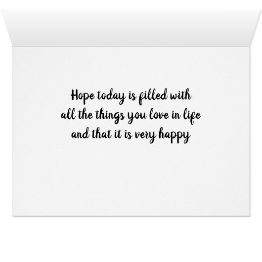 LHASA APSO WISHES FOR A HAPPY BIRTHDAY (Inside Horizontal (Bottom))