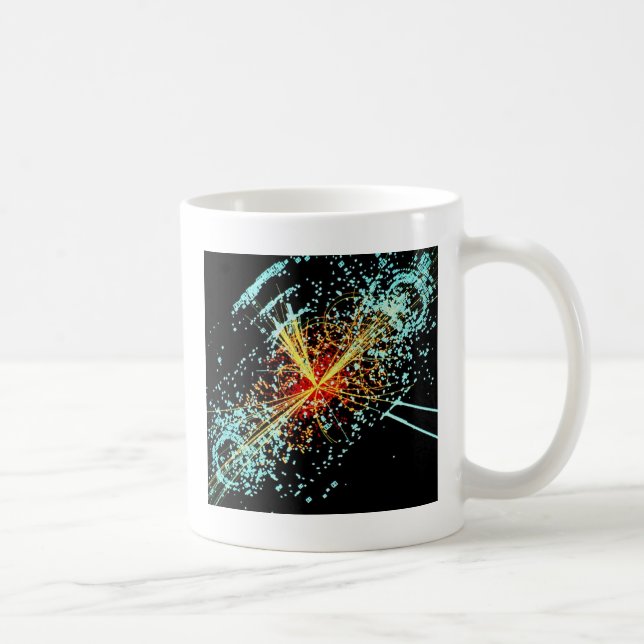 LHC Collision Coffee Mug (Right)