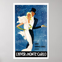 L'Hiver a Monte Carlo Poster