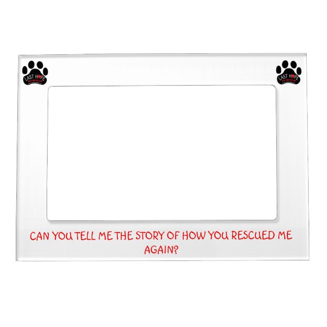 LHK9 Rescue Magnetic Pic Frame Story! (Front)