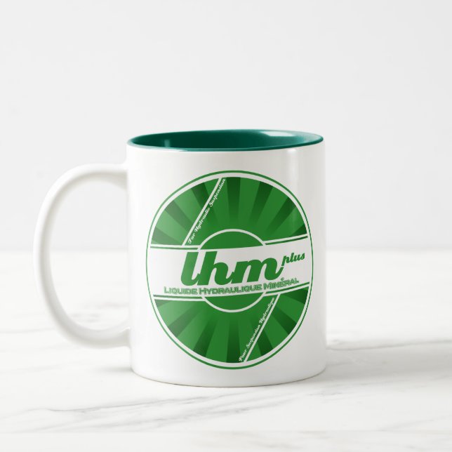 LHM Hydraulic Fluid Logo Mug (Citroen related) (Left)