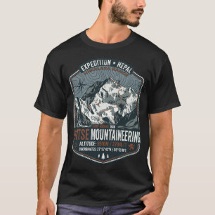 LHOTSE NEPAL EXPEDITION MOUNTAIN DESIGN SHIRT BADG