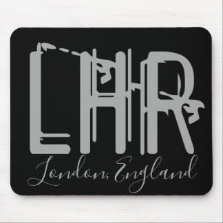 LHR London Heathrow Airport Mouse Pad
