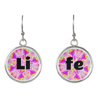 Li fe (change the word) earrings