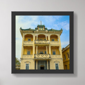 Li Garden series: Pillars of Time Framed Art