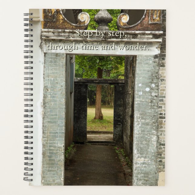Li Garden Series: Through Ancient Gates Planner (Front)