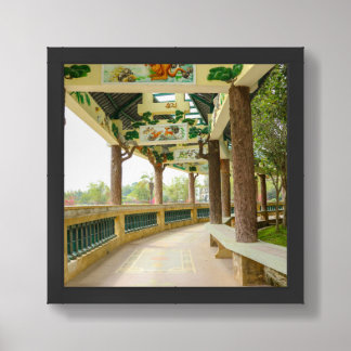 Li Garden Series: Where Nature Meets Art Framed Art