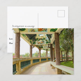 Li Garden Series: Where Nature Meets Art Postcard