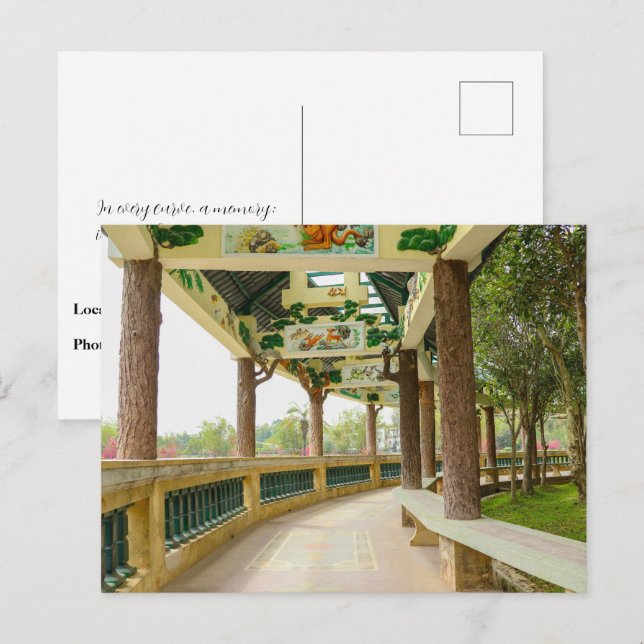 Li Garden Series: Where Nature Meets Art Postcard (Front/Back)