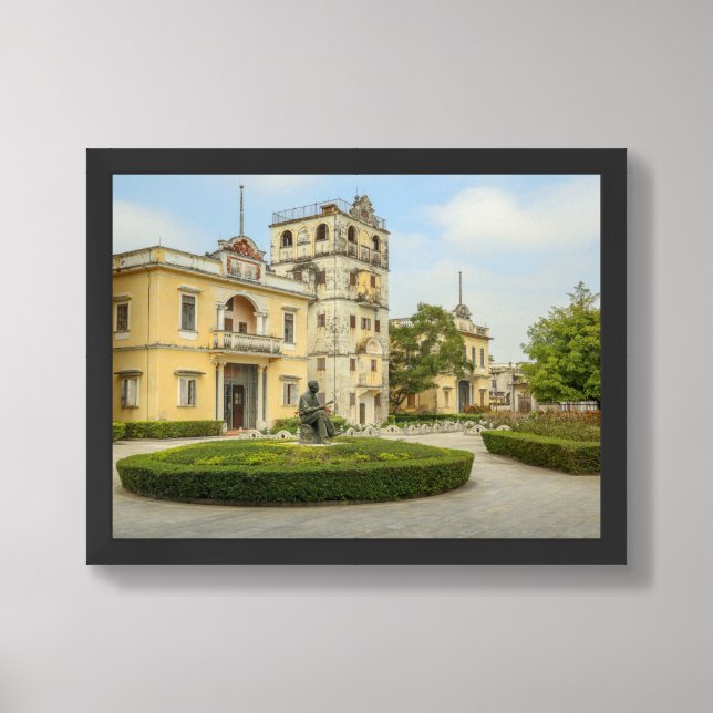 Li Garden Series: Where Stories Reside  Framed Art (Framed Front)