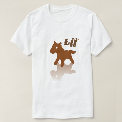 Łį́į́ʼ _ horse in navajo T_Shirt