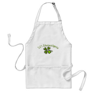 Li’l Shenanigans A Weird Party Shamrock Cartoonifi Adult Apron