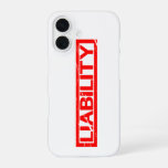 Liability Stamp iPhone 16 Case