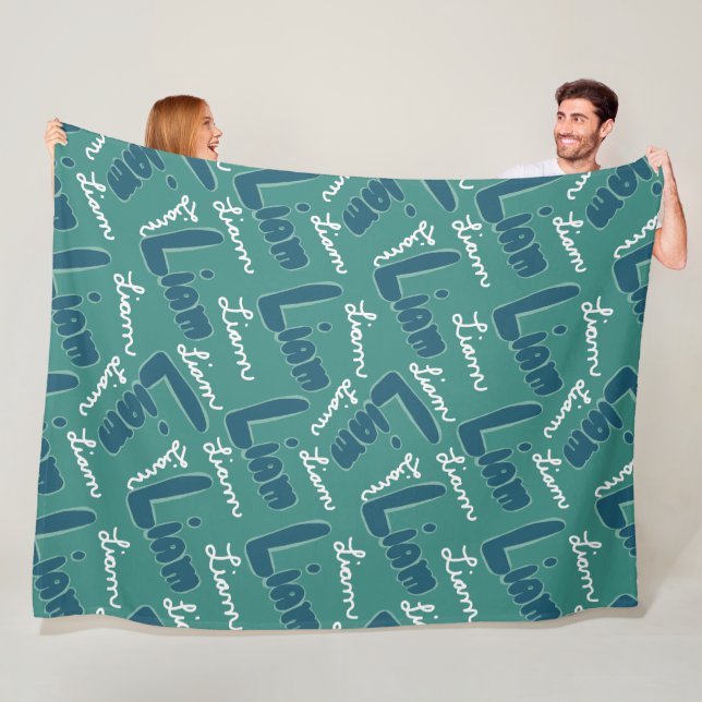 Liam Fleece Blanket (In Situ)