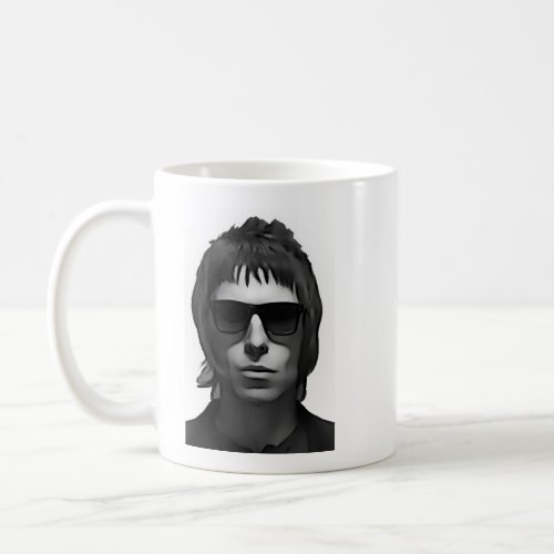 Liam Gallagher Mug with left and right image
