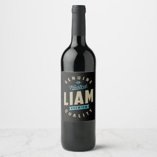 Liam Genuine Wine Label