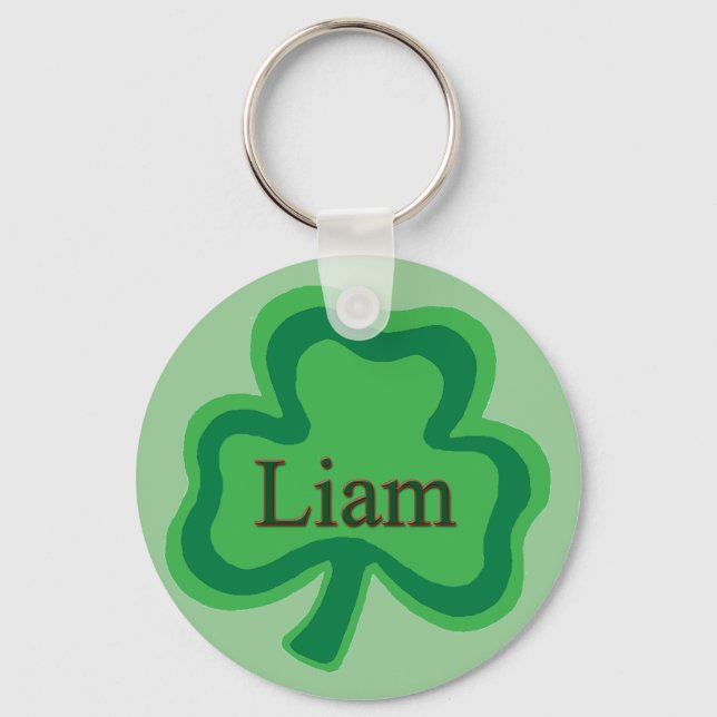 Liam Irish Male Keychain (Front)