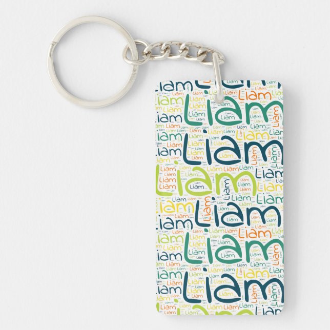 Liam Keychain (Front)