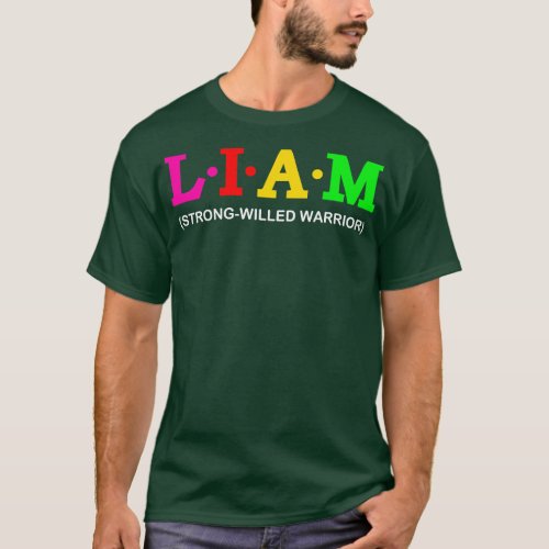 Liam Strongwilled Warrior T_Shirt