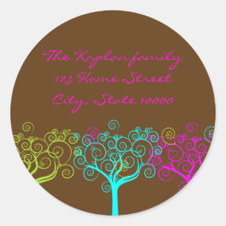 Liana Claire Envelope Seal bat mitzvah sticker