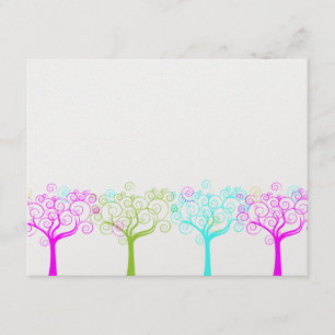 Liana Claire Shimmery Bat Mitzvah Sweet 16 Party Enclosure Card