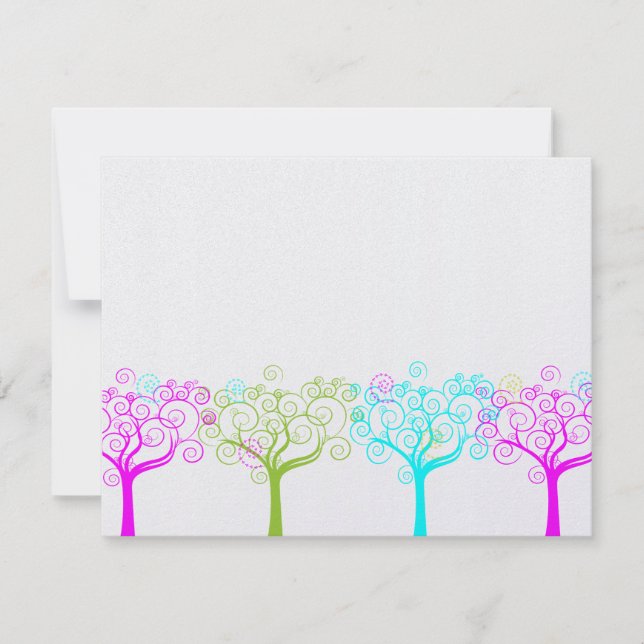 Liana Claire Shimmery Bat Mitzvah Sweet 16 RSVP (Front)