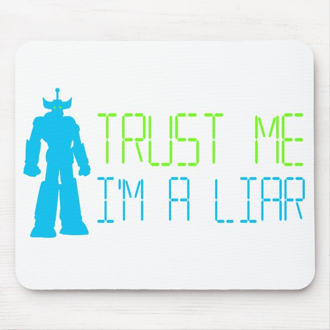 Liar, Liar Mouse Pad (Front)