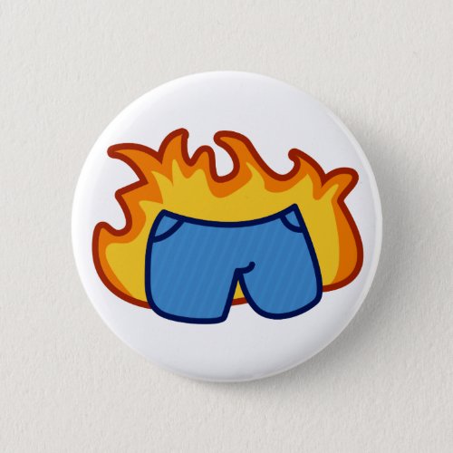 Liar Liar Pants on Fire Pinback Button